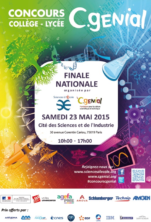 La finale du Concours C.Génial le 23 mai !