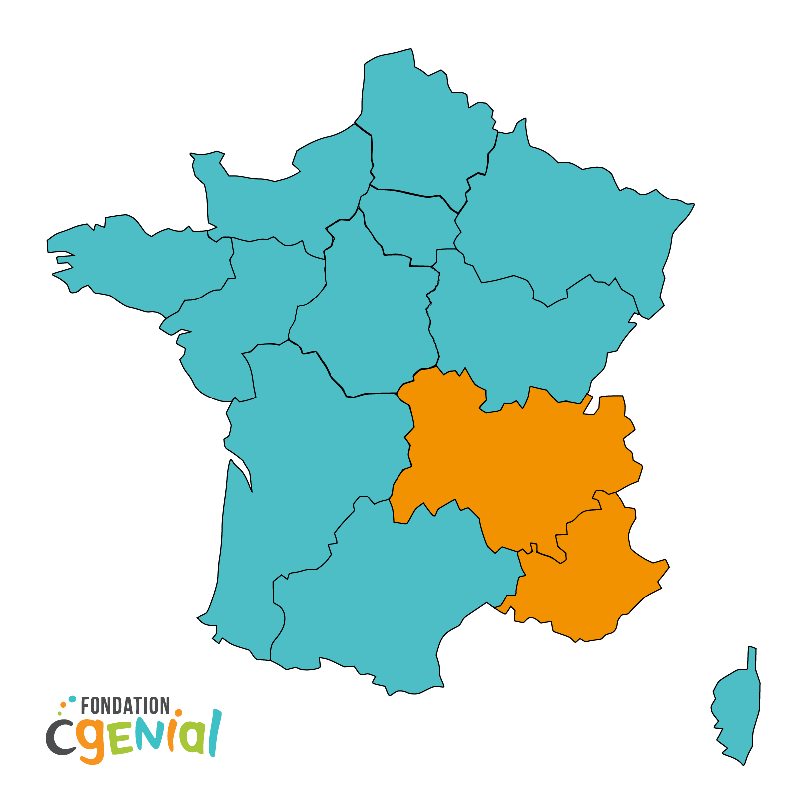 La Fondation CGénial se développe dans 2 nouvelles régions